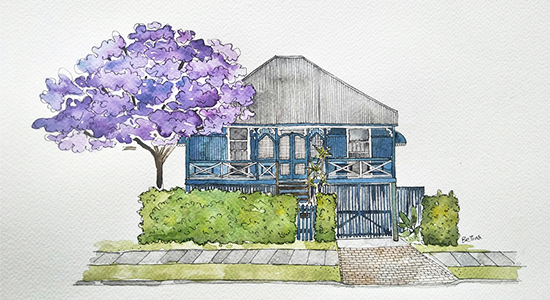 BETTINA CALVO . ROSALIE COTTAGE