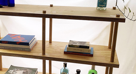 WILL NUTTING . PLY SHELVING UNIT