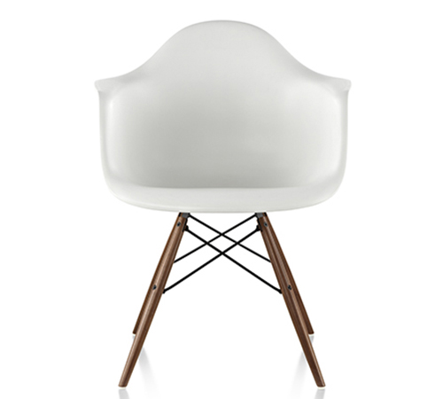 EAMES MOLDED PLASTIC ARMCHAIR