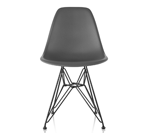 EAMES MOULDED PLASTIC  SIDE CHAIR