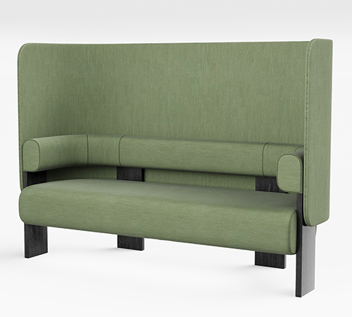 CLUB TWO SEATER BOOTH BY GO HOME