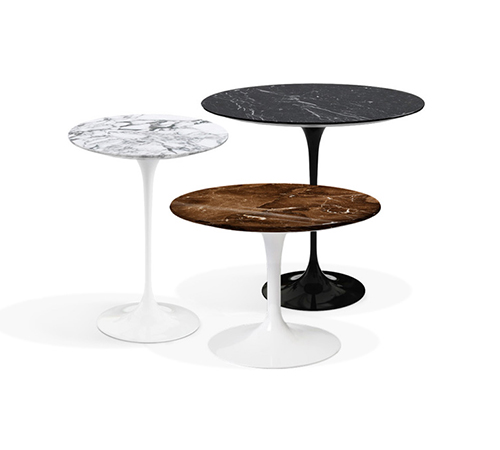 SAARINEN SIDE TABLES BY KNOLL