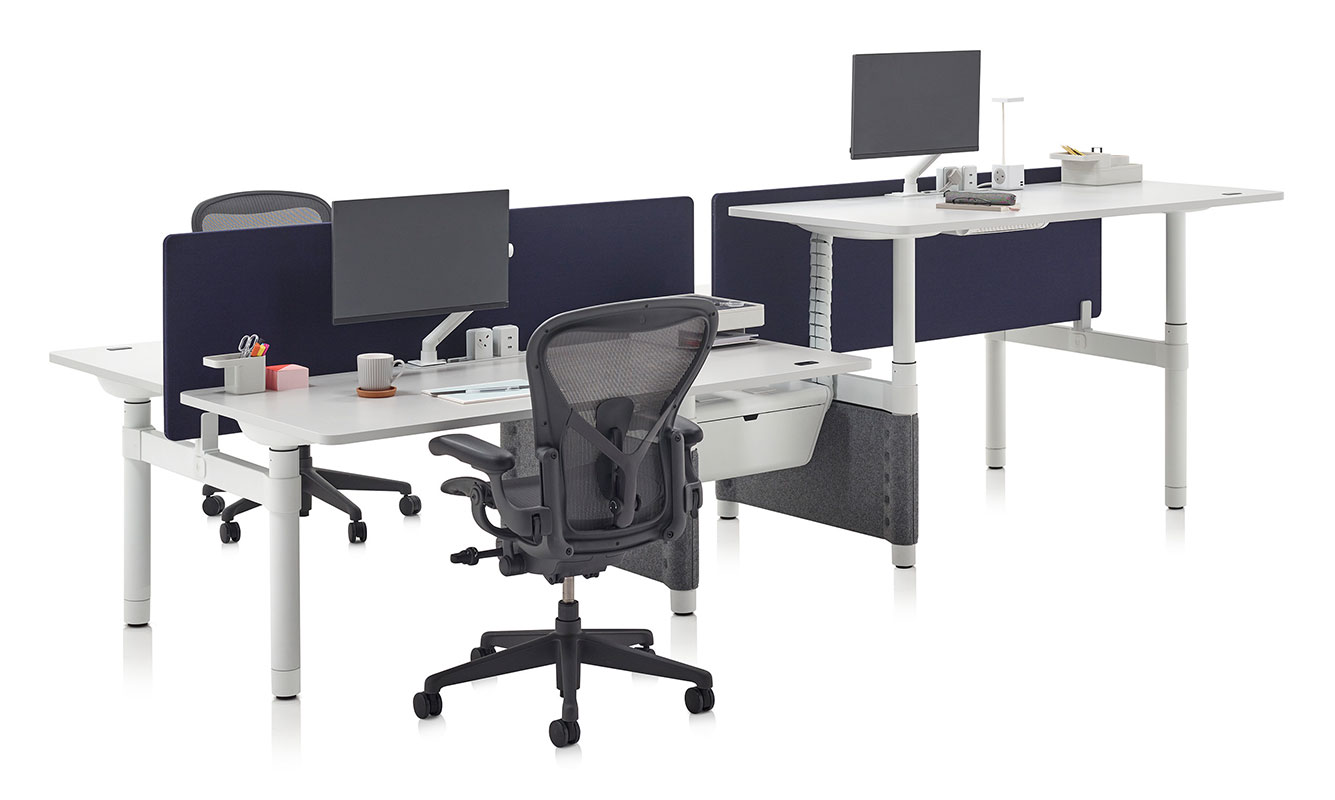 Renew Sit to Stand Table 120 Degree Corner 3D Product 47 OFF