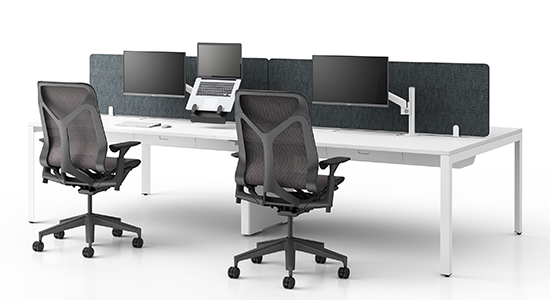 BYNE . LAYOUT BY  HERMAN MILLER