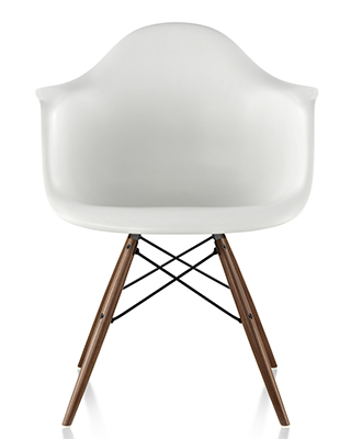 EAMES MOULDED PLASTIC  ARMCHAIR