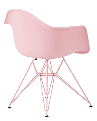 EAMES MOULDED PLASTIC ARMCHAIR  X HAY 