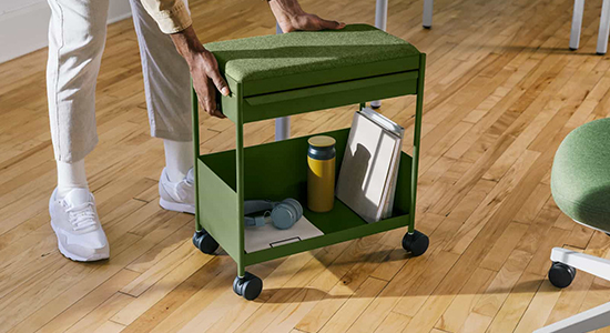 OE1 STORAGE TROLLEYS BY HERMAN MILLER