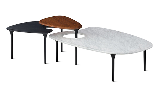 CYCLADE TABLES BY  HERMAN MILLER