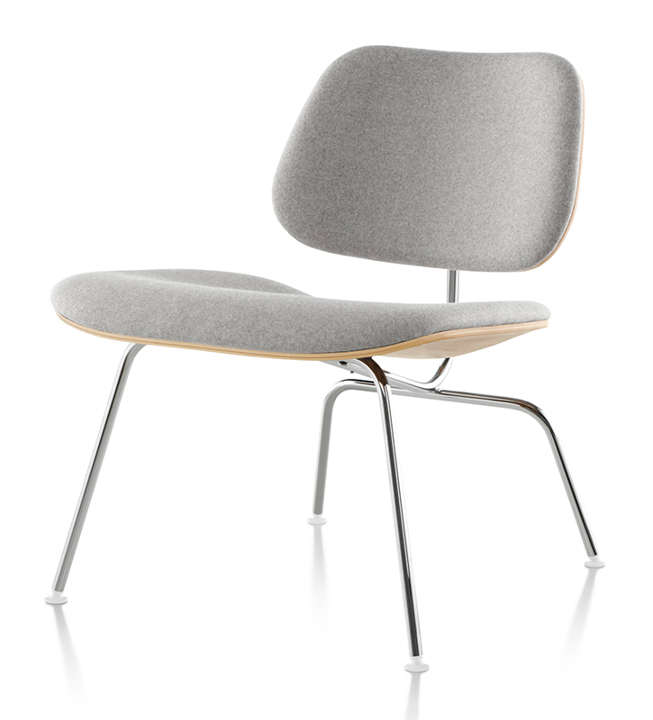 Eames Molded Plywood Lounge Chair, Eames Molded Plywood Lounge Chair Upholstered
