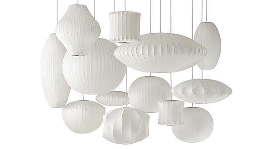 NELSON BUBBLE LAMPS  BY HERMAN MILLER